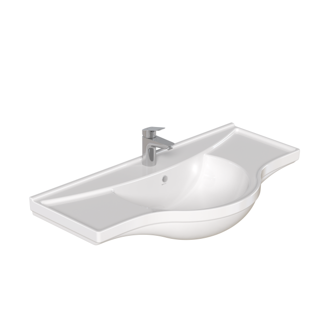 Etajerli Lavabo